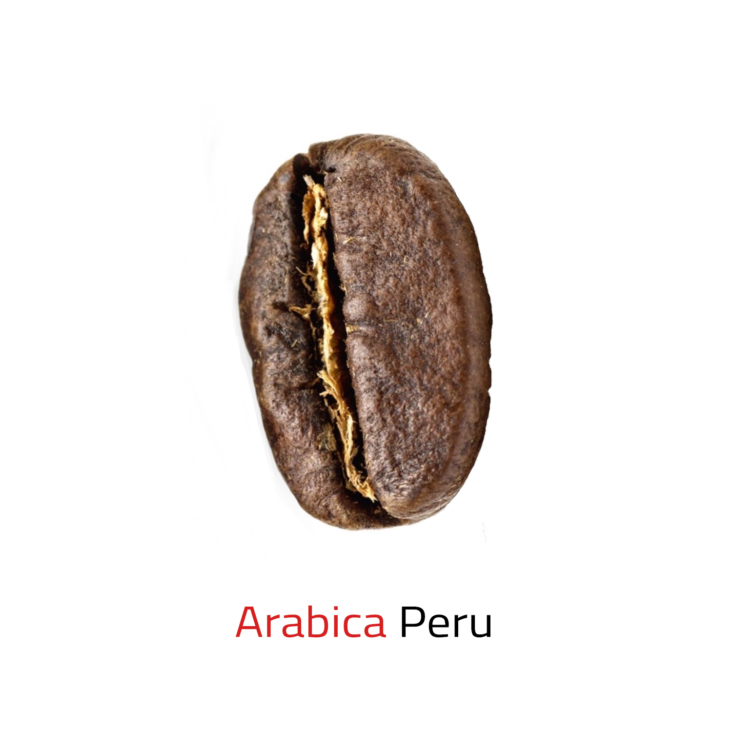 Čerstvě pražená káva zrnková Arabica Peru